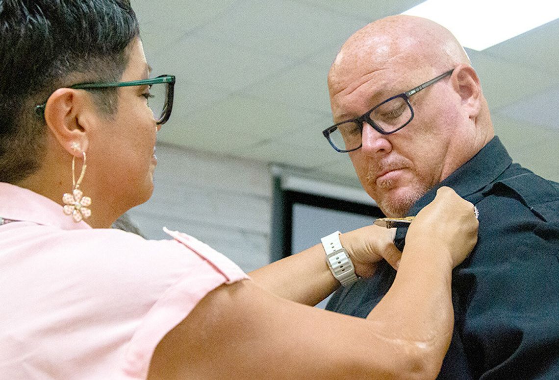 Phelps sworn is as DeKalb Chief of Police