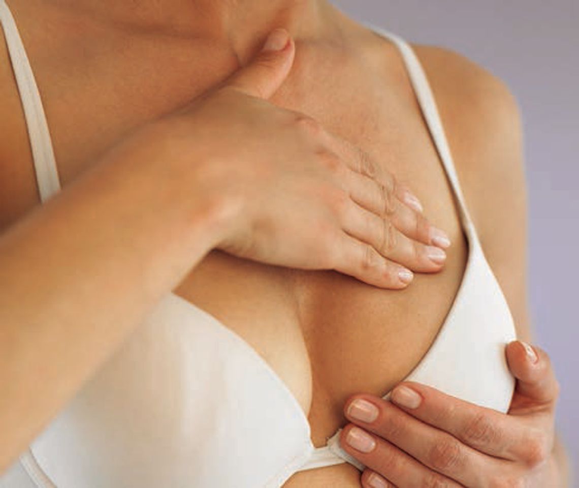 Physical symptoms of breast cancer
