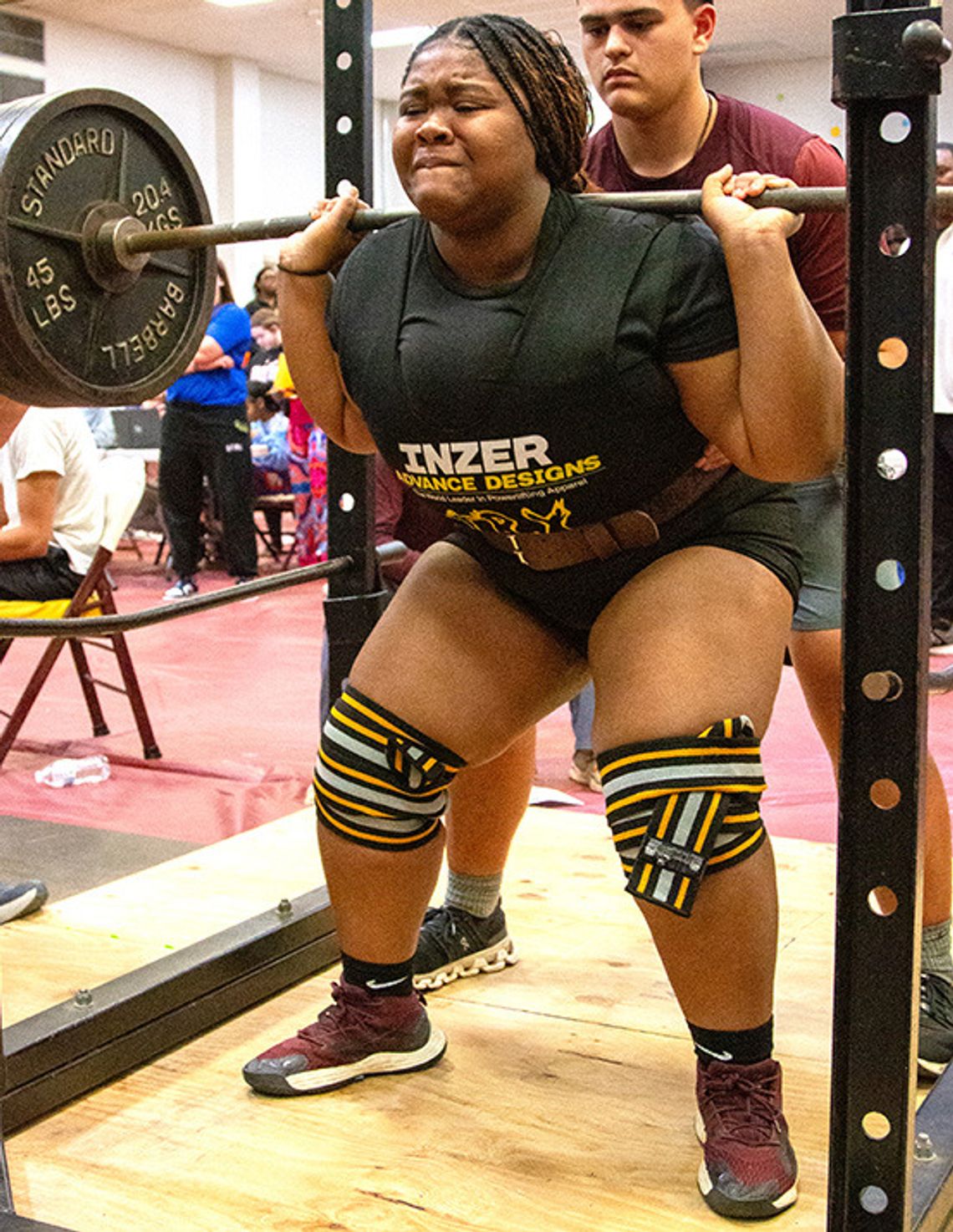Powerlifters show off their muscle at New Boston meet Powerlifters show off their muscle at New Boston meet