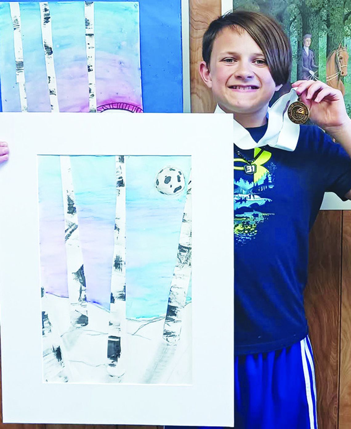 Redwater art program showcases their best colors
