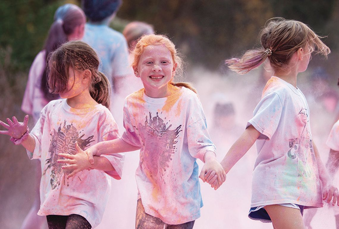 Redwater creates colorful display at annual Color Run
