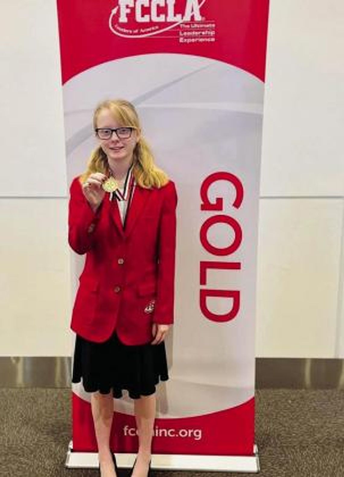 Redwater High student earns Top 20 placement at National Leadership Conference