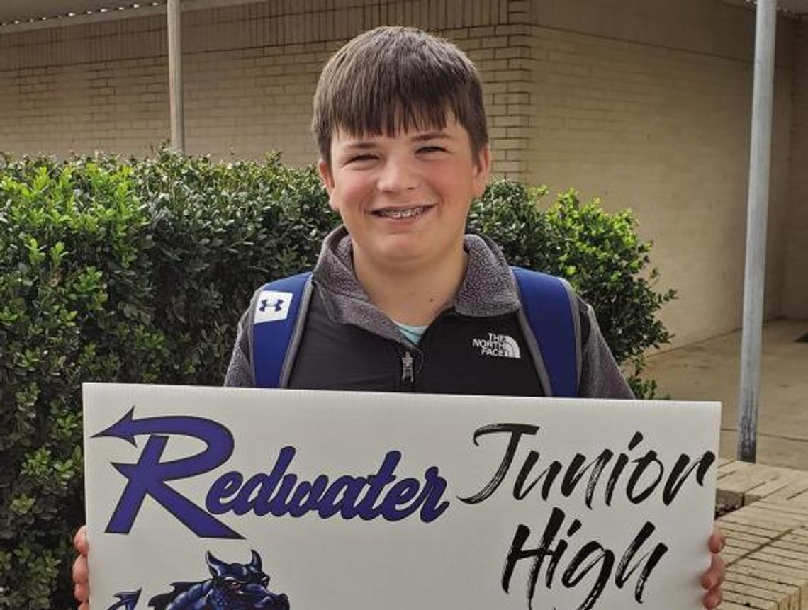 Redwater Junior High March Student of the Month