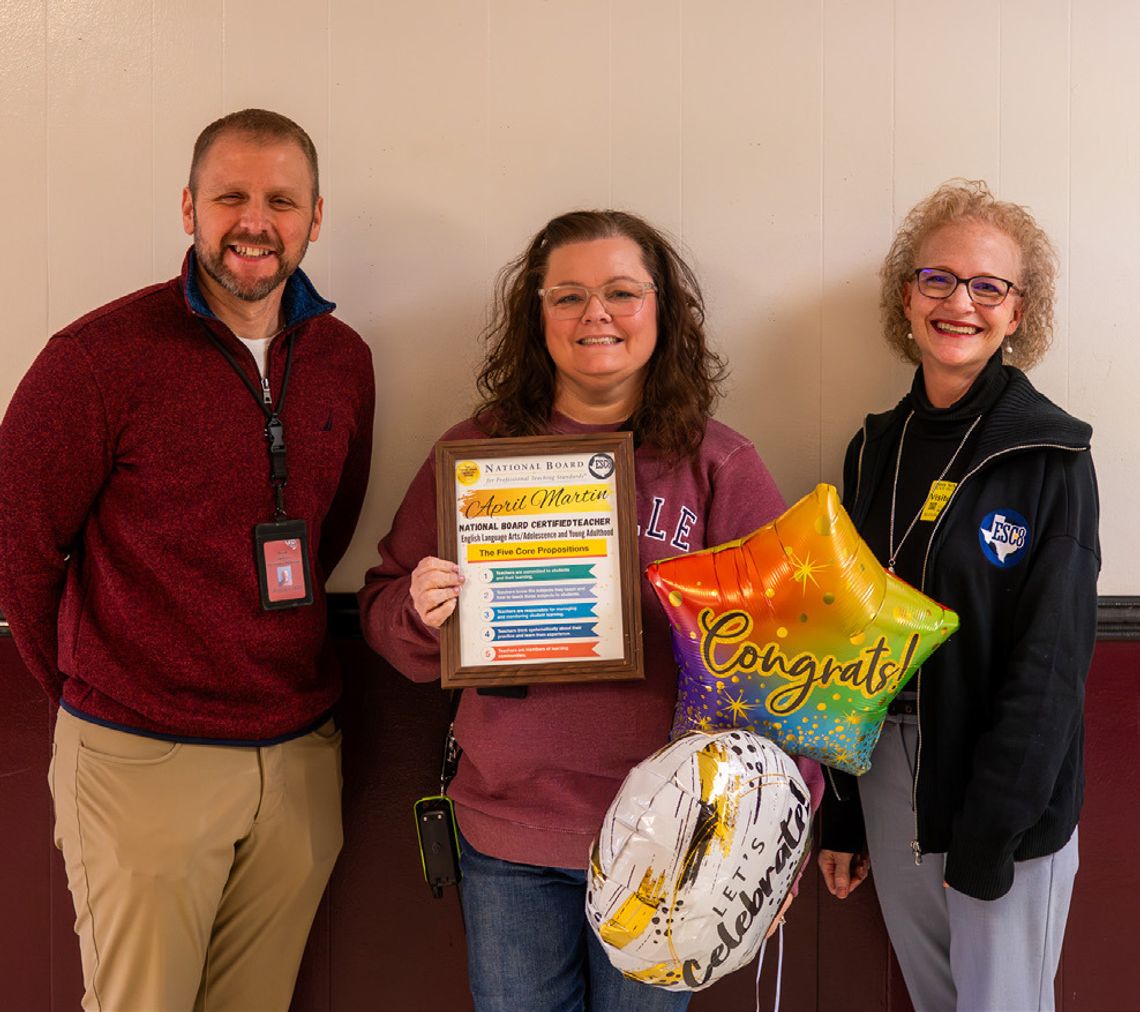 Region 8 ESC Recognizes National Boar Certified Teachers Across Northeast Texas