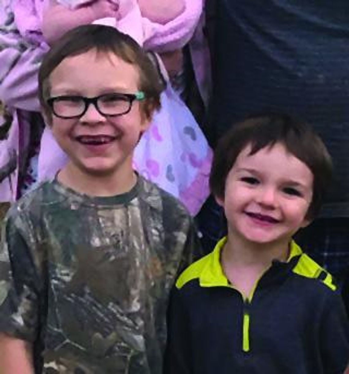 Riley Burgess, James Crowley, and Baby Rainer