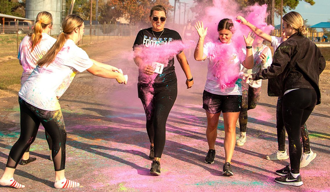 Simms ISD hosts Pirate Voyage 5K Color Run