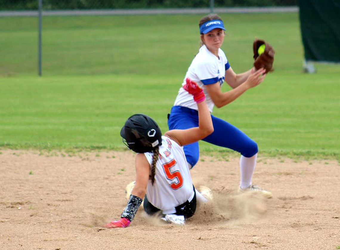 Softball action slides into post season