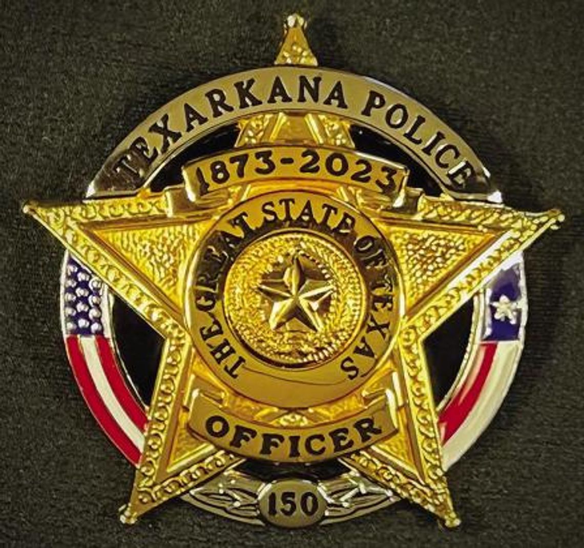 Special commemorative badge to be worn by Texarkana officers during 2023