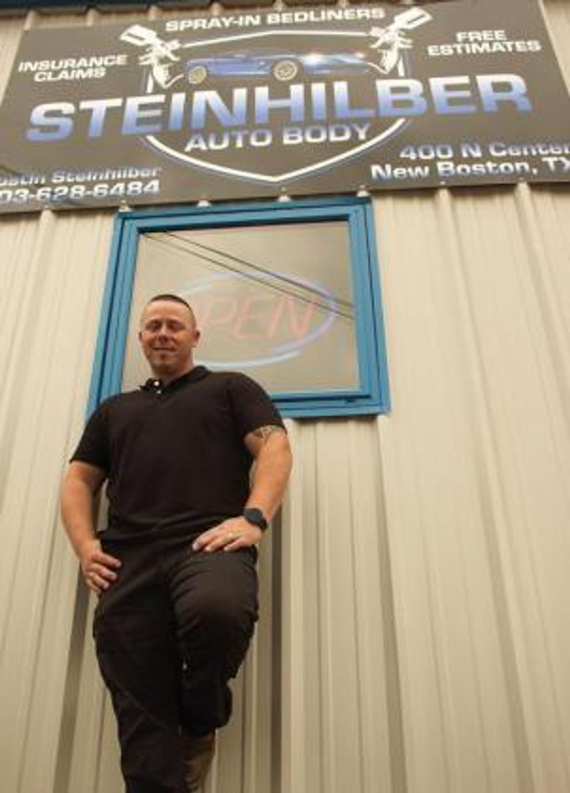 Steinhilber Auto Body now open in New Boston