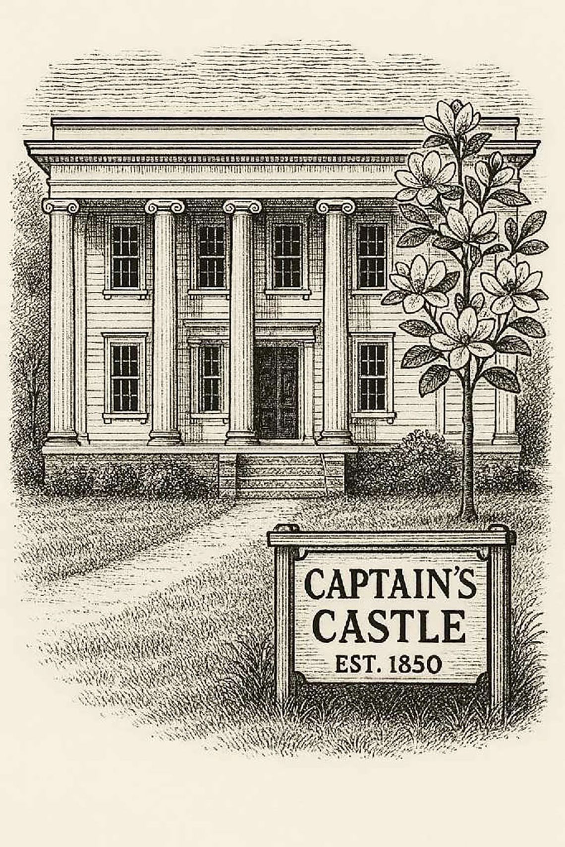 Step back in time at the Captain’s Castle in Jefferson