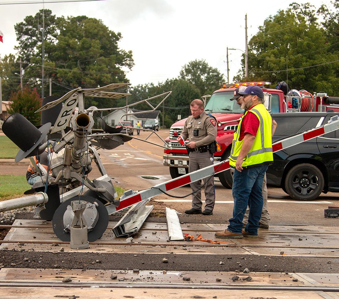 Train crash in Maud snarls traffic for local residents