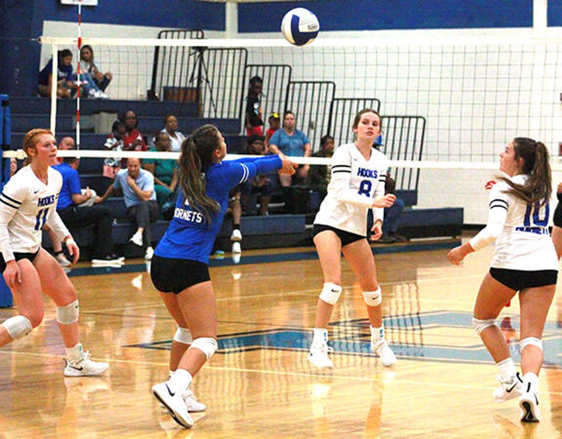 Tuesday night volleyball action