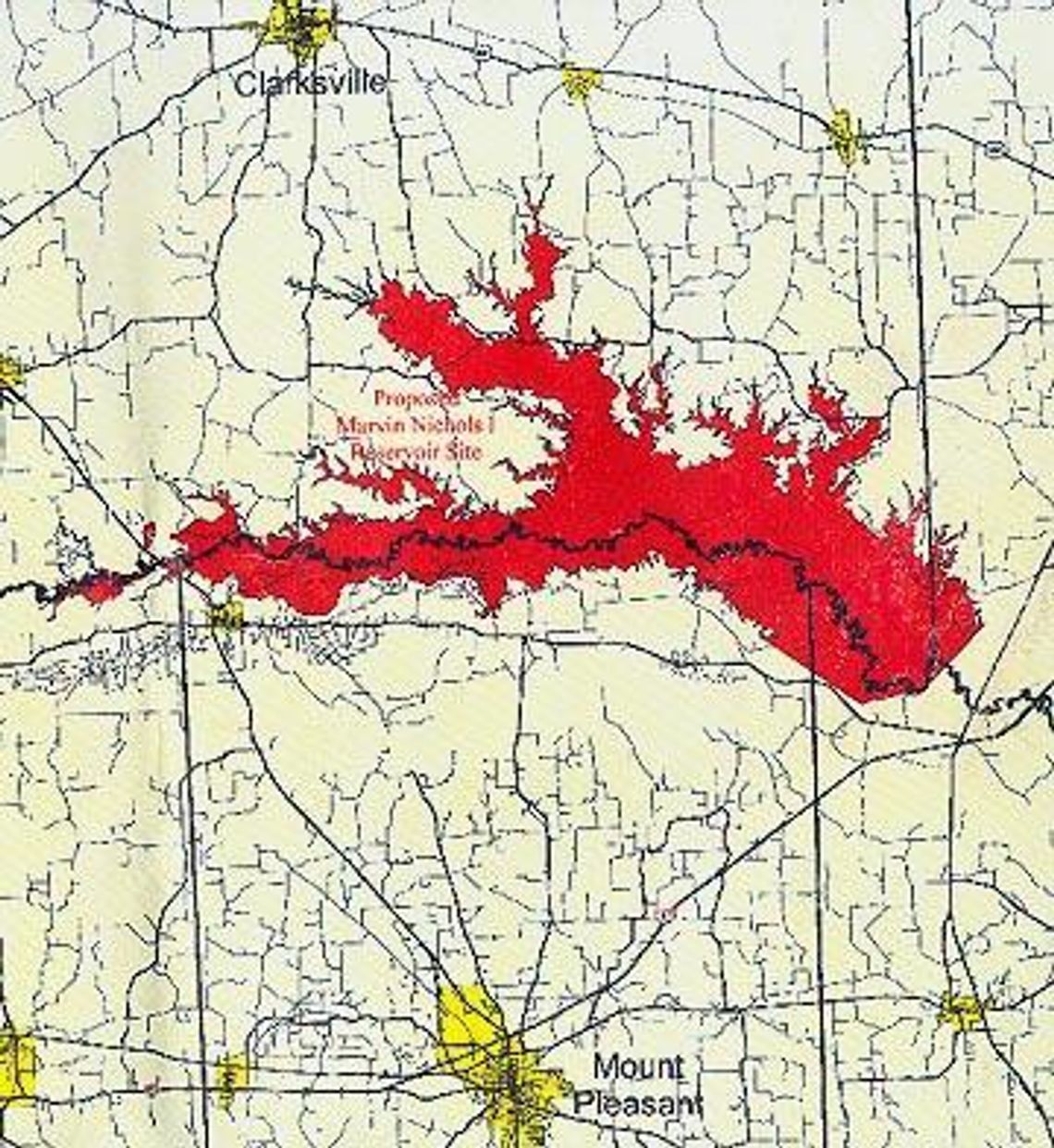 TWDB issues results of Marvin Nichols feasibility study