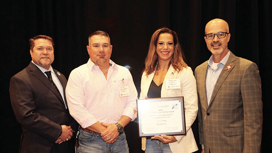 TxDOT Atlanta District Recipient of Safety Award