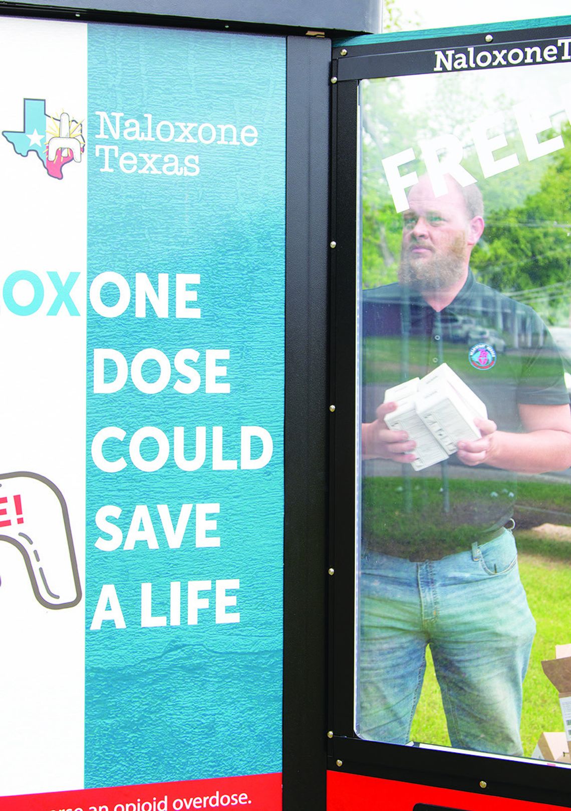 Vending machines offer access to free resources