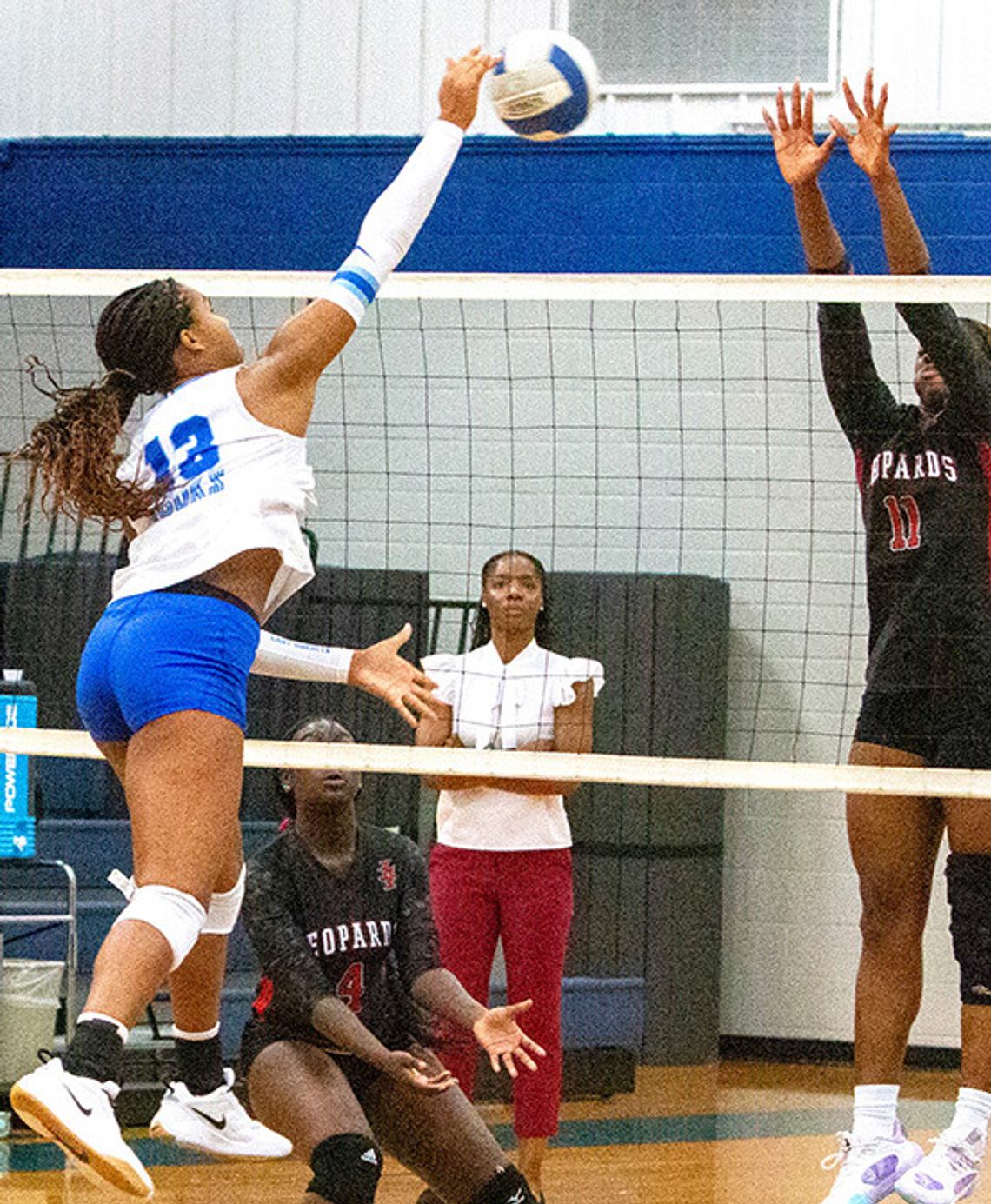 Volleyball enters district action