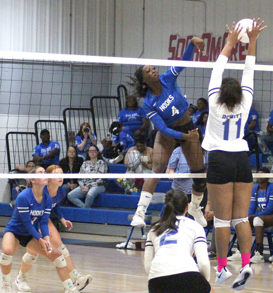 Volleyball ups and downs in district play