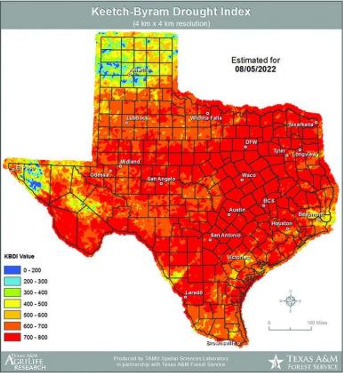 Wildfire danger grows as drought stretches on
